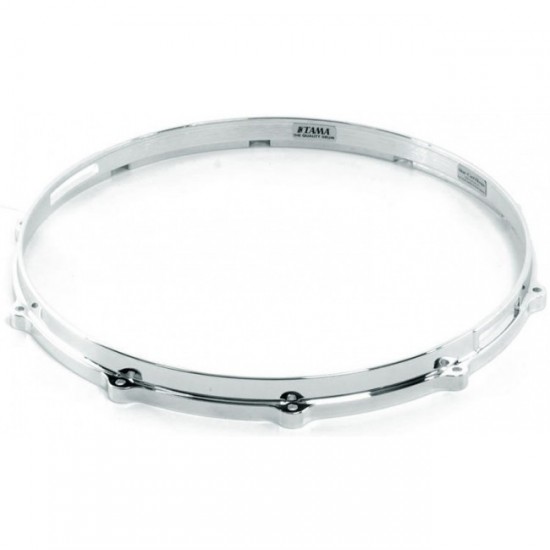 MDH14-10 - Cercle moulé pour fût 14" - 10 trous - Chrome