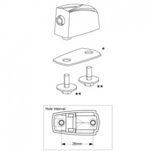 MSL70T - Coquille tom Silverstar