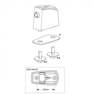 MSL70B - Coquille Grosse caisse Silverstar