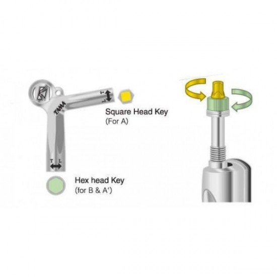 OTK10 - Clef d'accordage pour système Omnitune