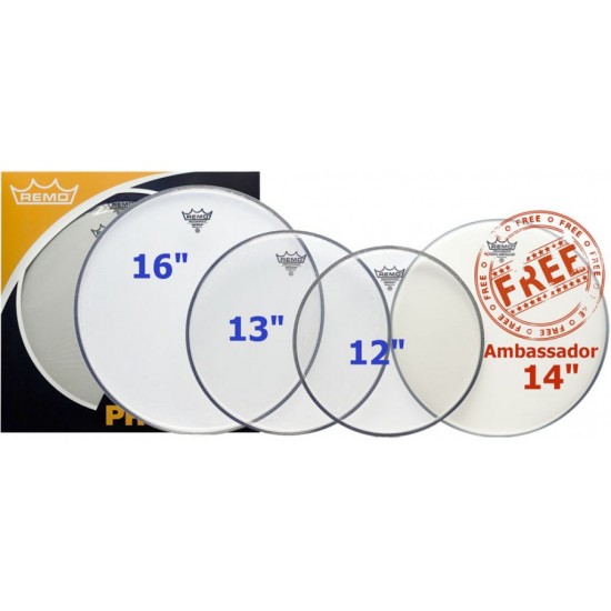 ProPack EMPEROR transparente 12", 13", 16" + Ambassador sablée 14" OFFERTE