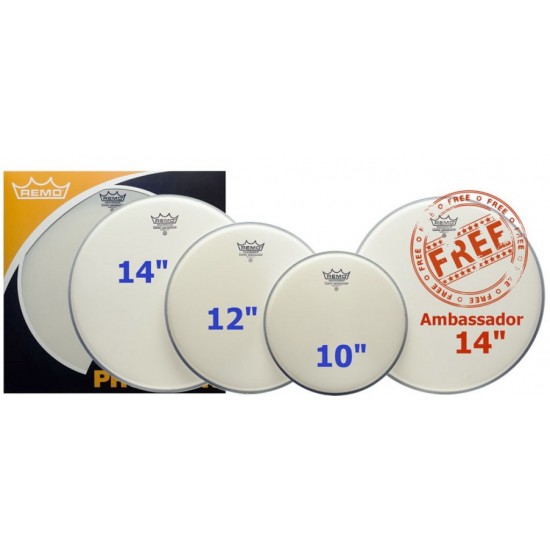 ProPack AMBASSADOR sablée 10", 12", 14" + Ambassador sablée 14" OFFERTE