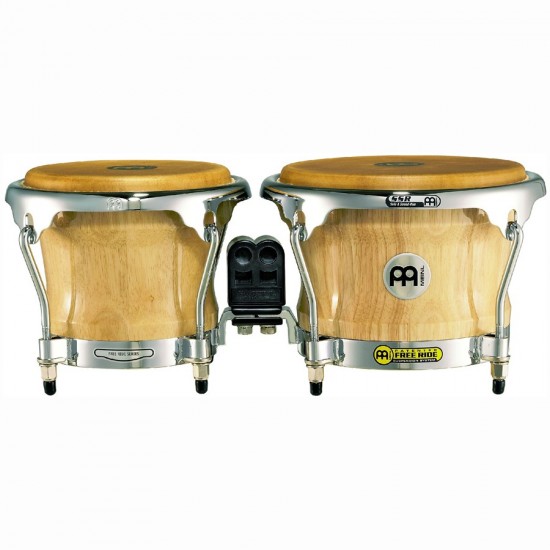 FWB400NT - Paire de bongos 7" et 8"1/2 série FWB400 naturel