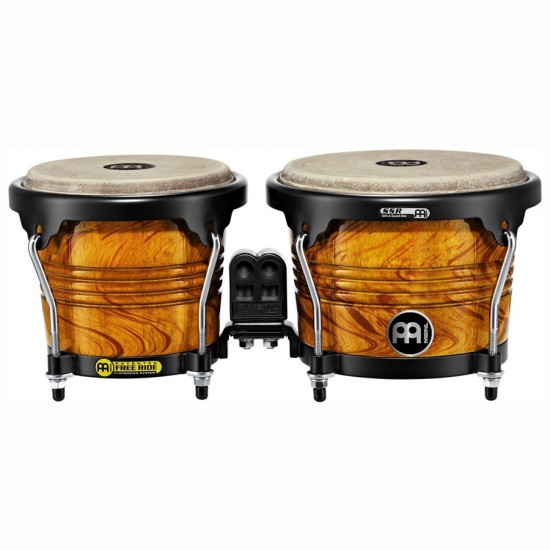 FWB190AF - Paire de bongos 6"3/4 et 8" série FWB190 ambre flammé