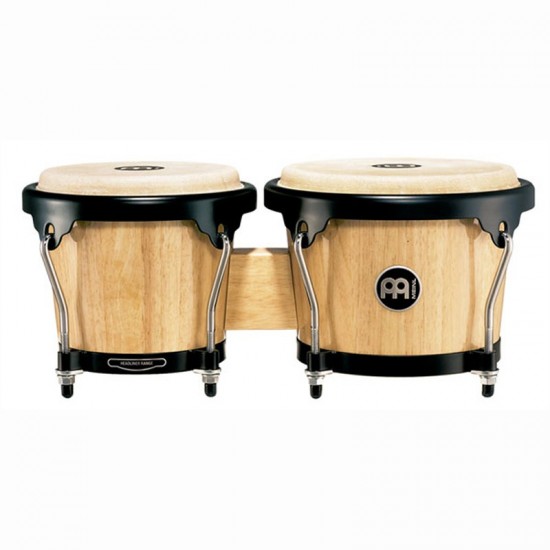 MHB100NT - Paire de bongos 6"3/4 et 8" série Headliner MHB100 naturel brillant