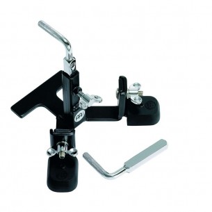 PM-1 - Cajate pour Pédale de grosse-caisse pour fixer cloche, tambourin ou woodblock