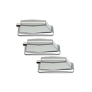 1C-BS-HP - Lot de 3 coquilles pour grosse caisse - entraxe 50mm