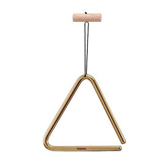 TRI15B - Triangle en laiton 15cm
