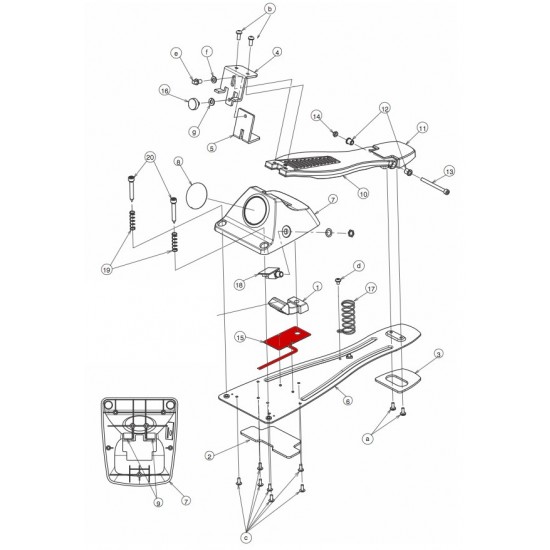 C3400026R0 - Capteur électronique FD-8 Roland