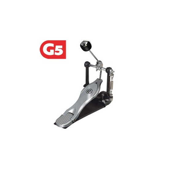 5711S - Pédale de grosse-caisse G5, transmission chaîne, semelle stabilisatrice