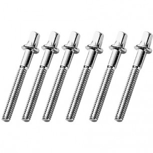 Lot de 6 tirants 47mm, en acier inox