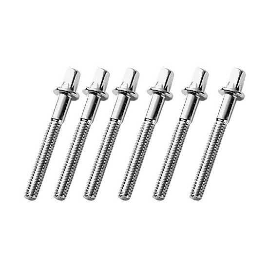 Lot de 6 tirants 47mm, en acier inox