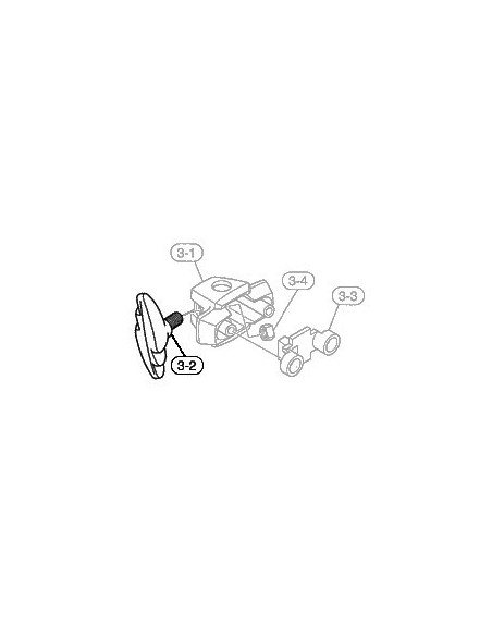 Vis-papillon M8X15 pour coquille pieds floor tom Stage Custom Birch