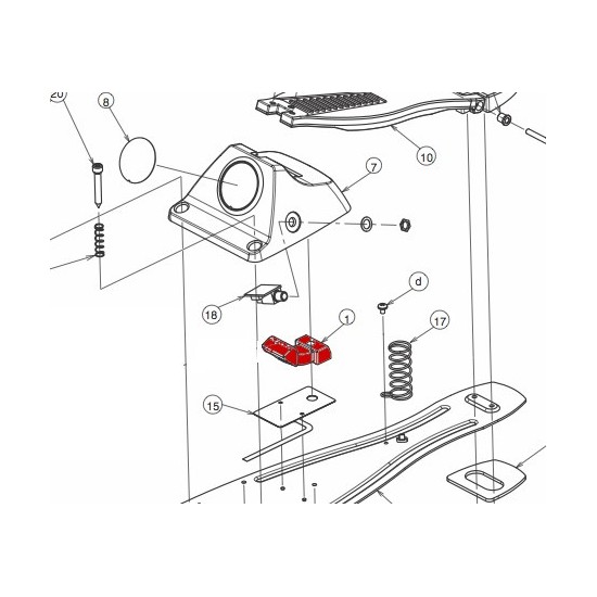 C6200053R1 - Actuator (actionneur) FD-8 Roland