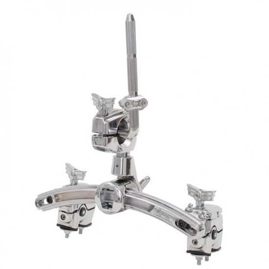 LAC2983MT - Rail support de tom sur grosse-caisse avec 2 coquilles universelle LAPAM