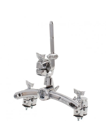LAC2983MT - Rail support de tom sur grosse-caisse avec 2 coquilles universelle LAPAM