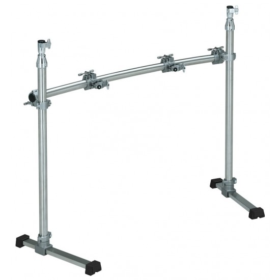 PMD1100M - Rack principal PTS incurvé - avec clamps et supports perchettes