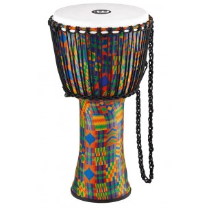 PADJ2-L-F - Djembé 12'' peau synthétique - Kenyan Quilt