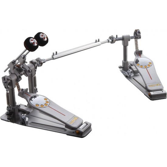P3002CL - Double-pédale DEMON Eliminator GAUCHER pour grosse-caisse, transmission double-chaîne