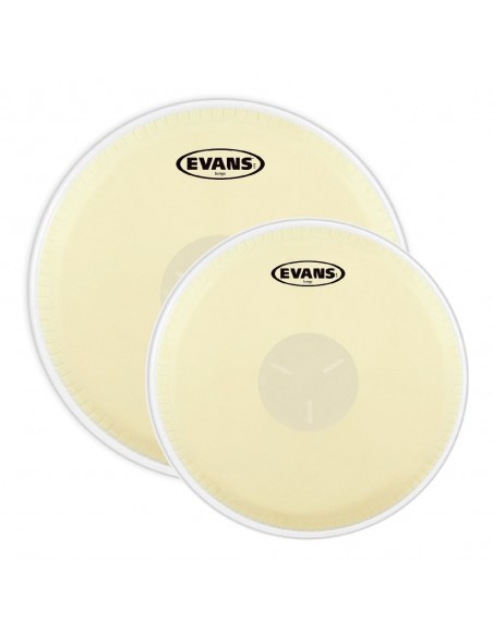 EB0709 - Lot de 2 peaux 7''1/4 et 8''5/6 pour bongo